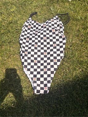 Odd future checkerboard swimsuit